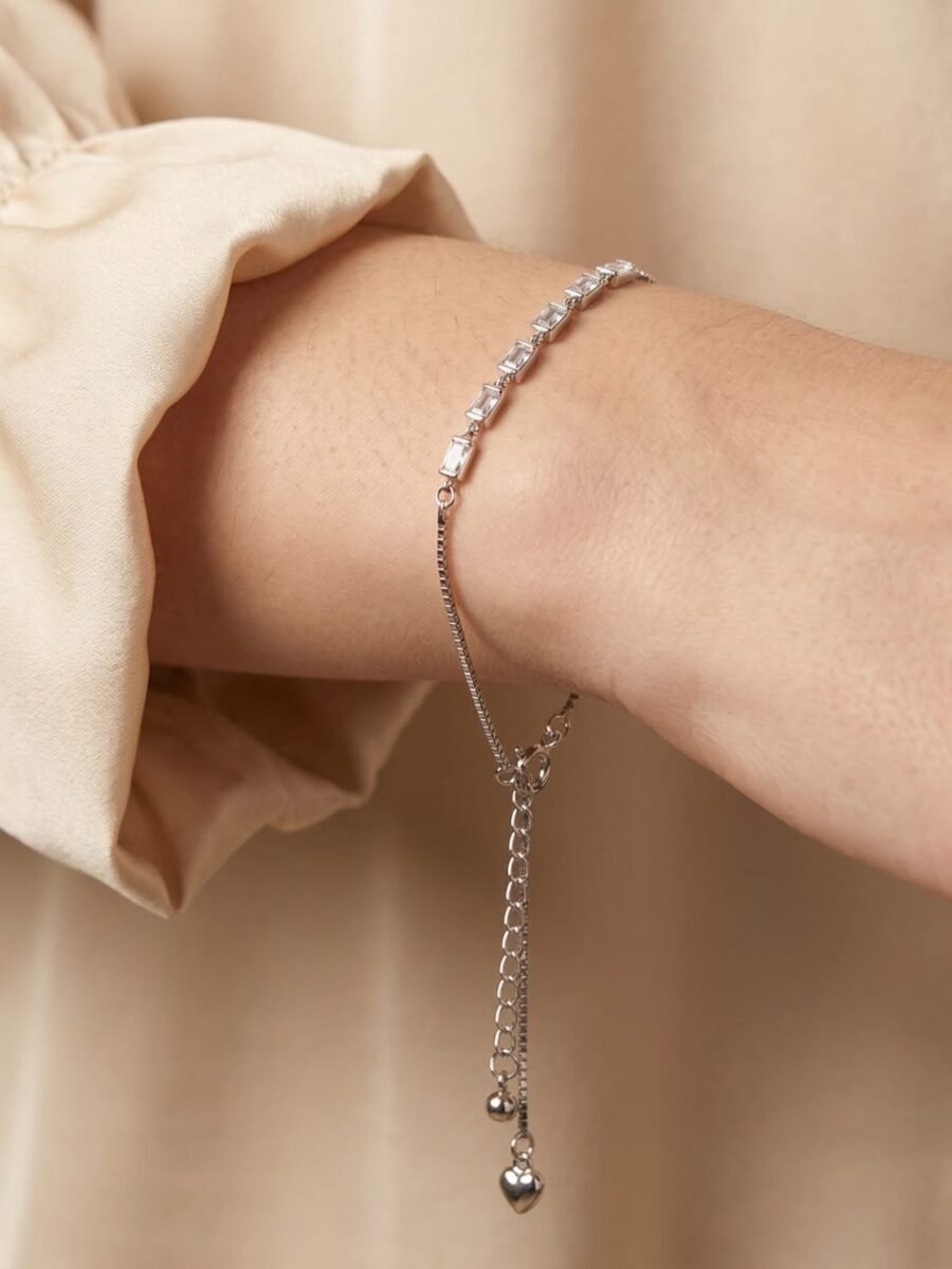 Infinity Charm Slider Bracelet