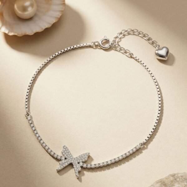 Minimal Satellite Chain Bracelet