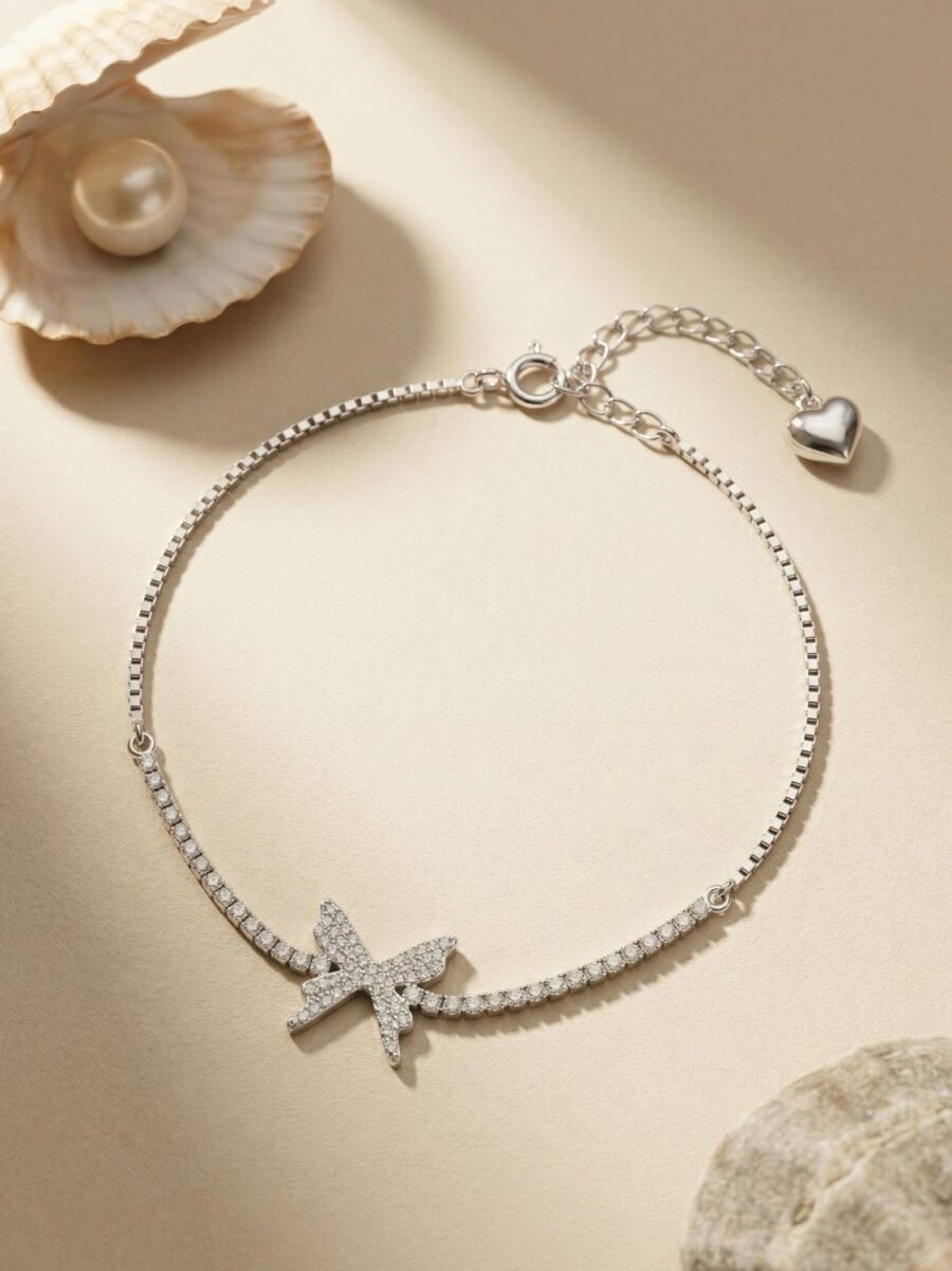 Minimal Satellite Chain Bracelet