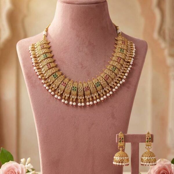 Heavy Antique Gold Choker