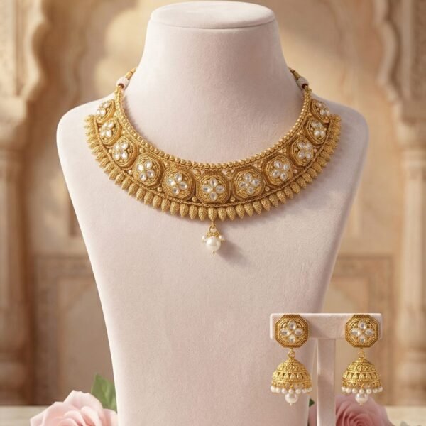 Antique Layered Statement Necklace