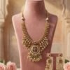 Antique Gold Necklace and Earring Set