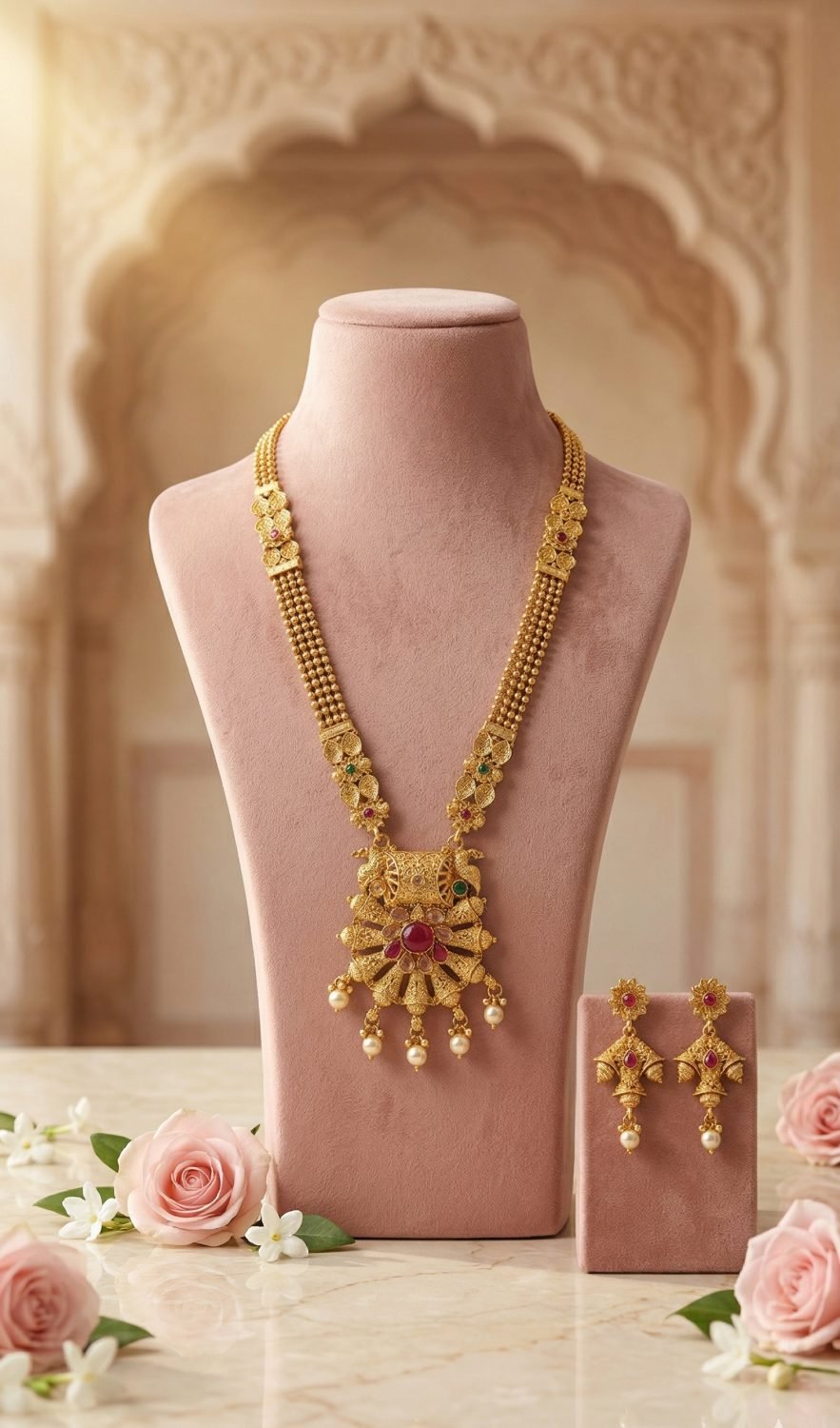 Antique Gold Chain Necklace