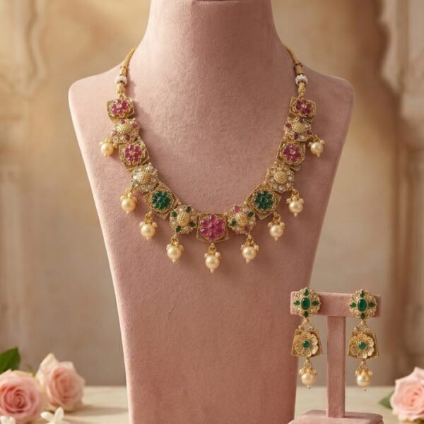 Antique Layered Chain Necklace