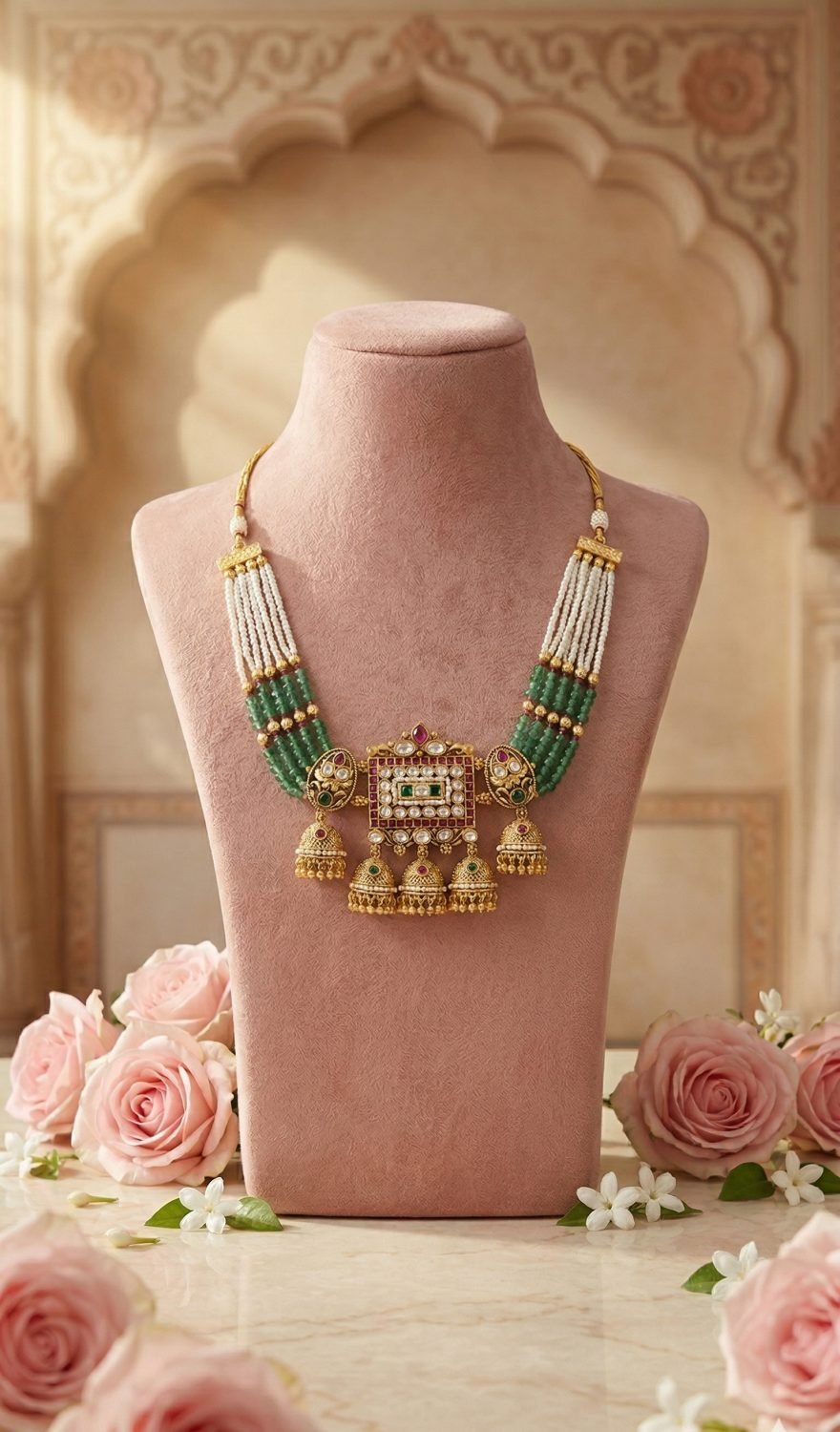 Multi-Stone Antique Necklace
