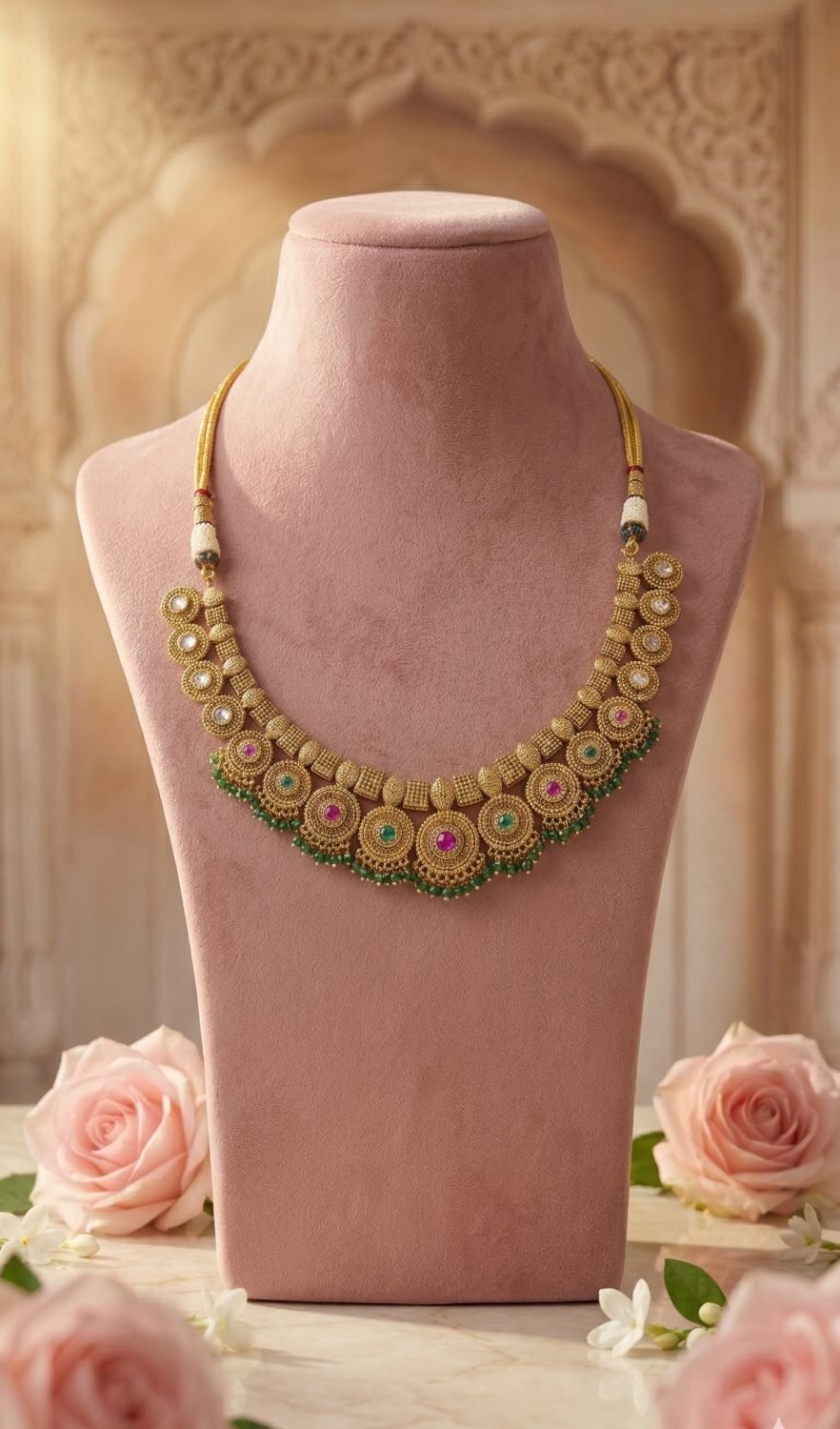 Antique Coin Pendant Necklace