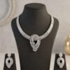 AD Long Drop Pendant Necklace