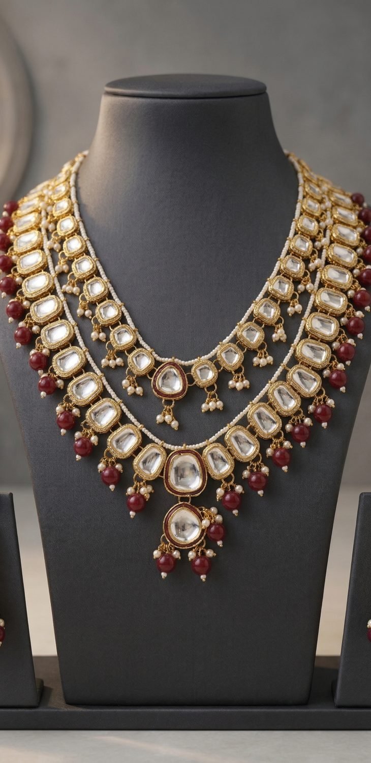 Antique Temple Long Necklace