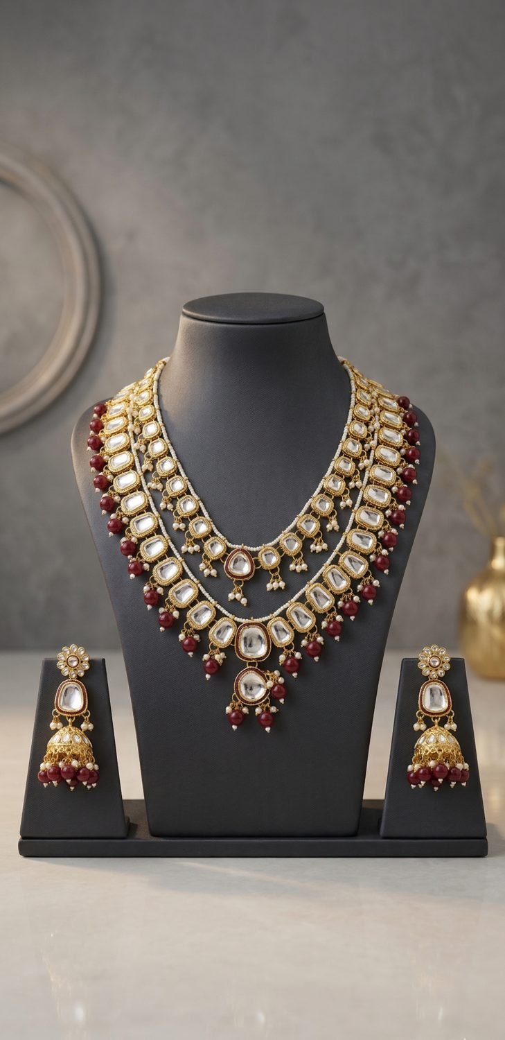 Antique Temple Long Necklace