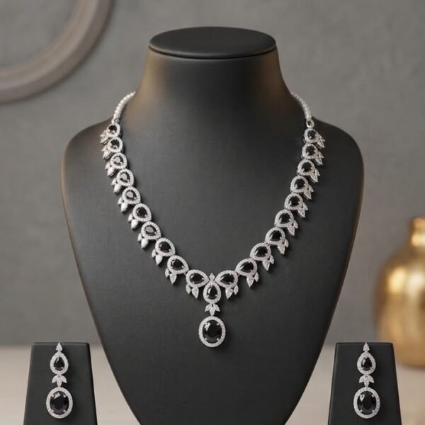 AD Gold Drop Necklace