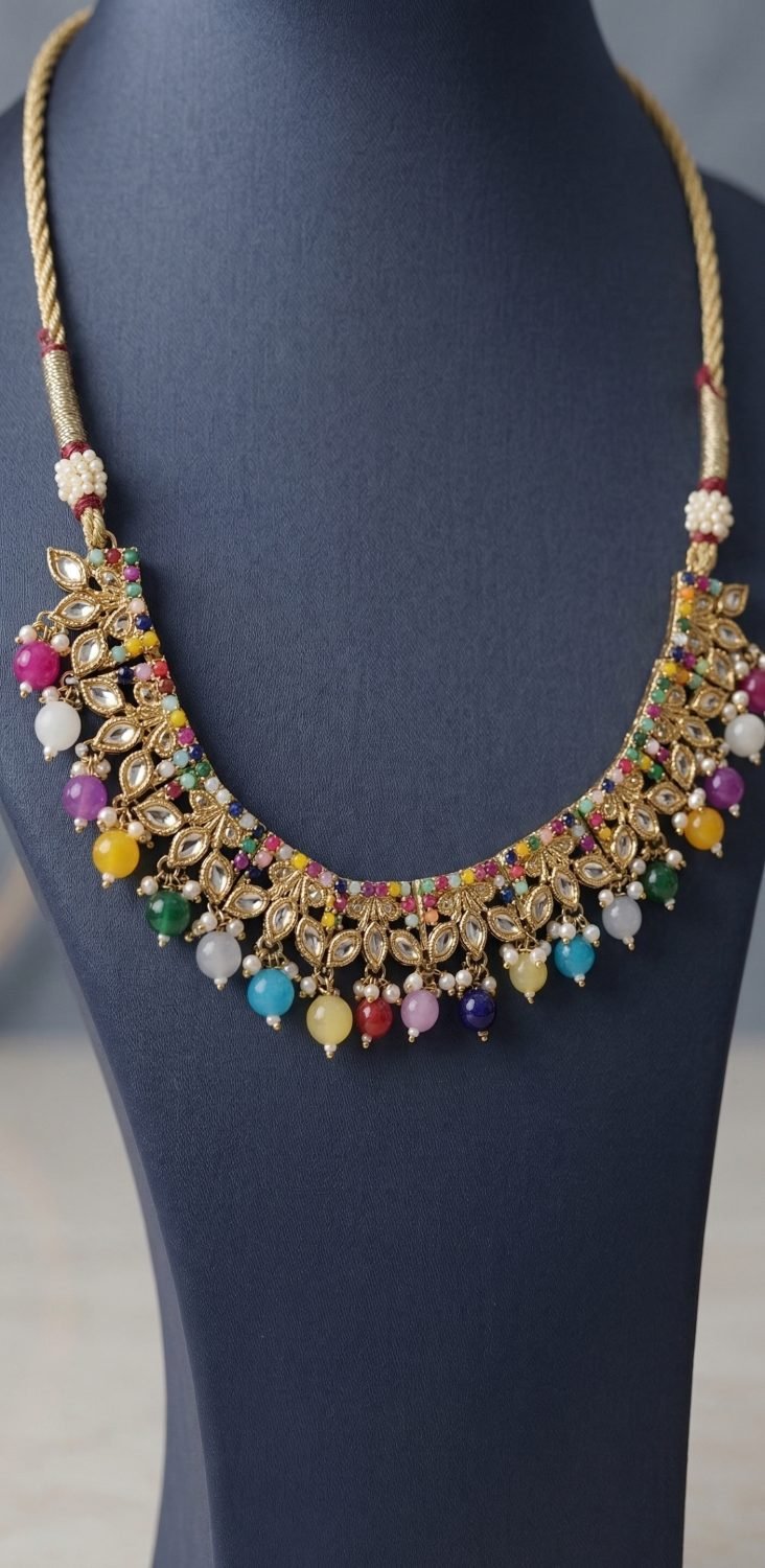 Antique Kundan Set Necklace