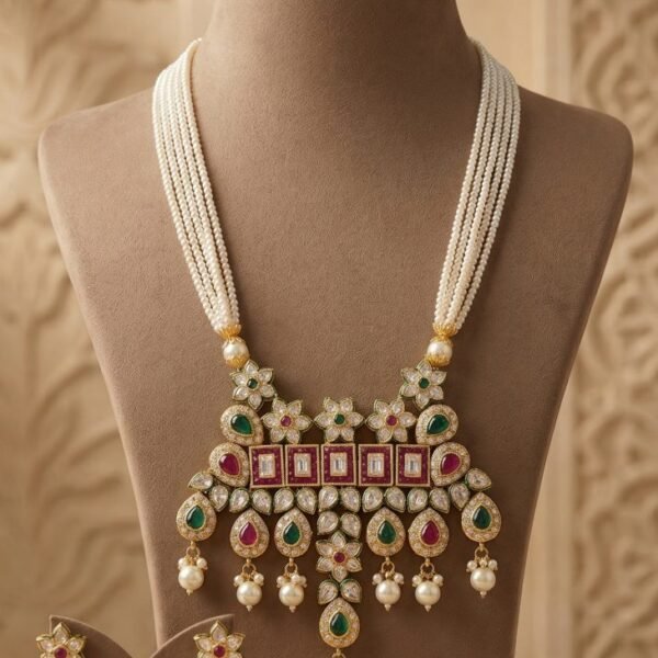 Antique Gold Cross Pendant Necklace