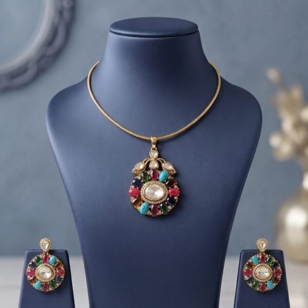 Antique Pendant Set Necklace