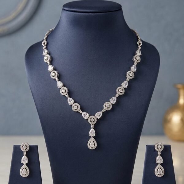 AD Layered Necklace Set