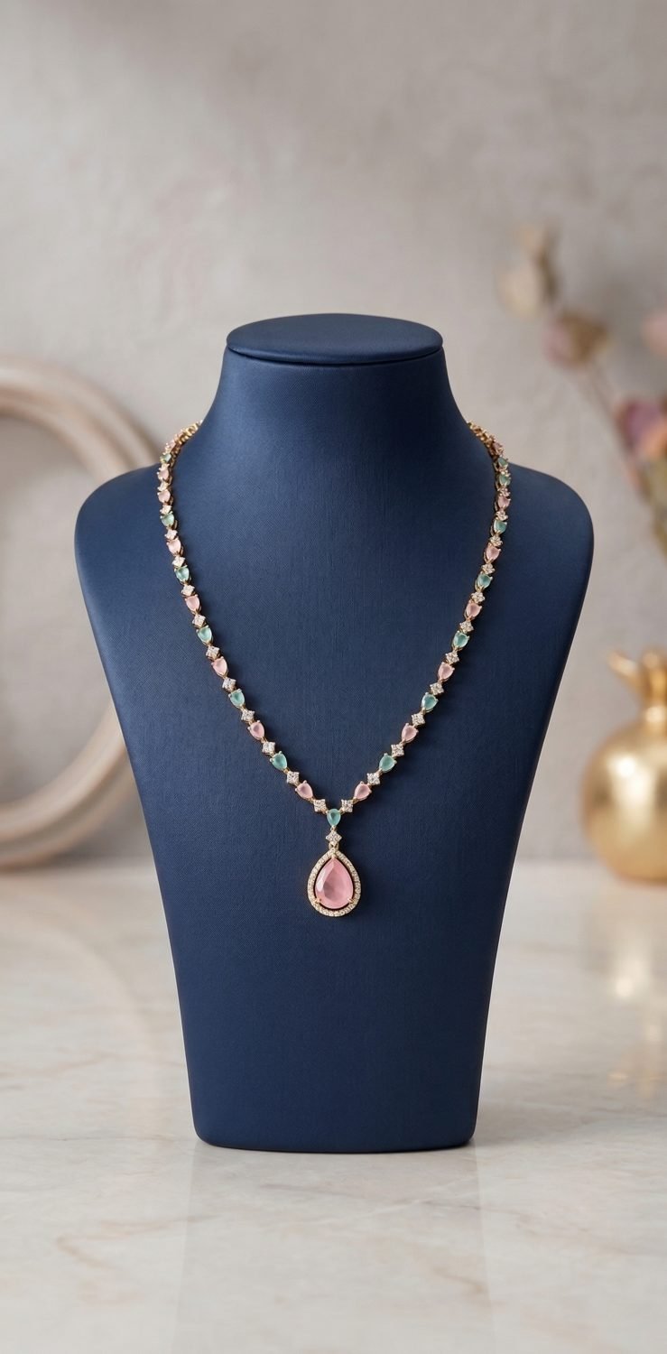 AD Grand Temple Set Necklace
