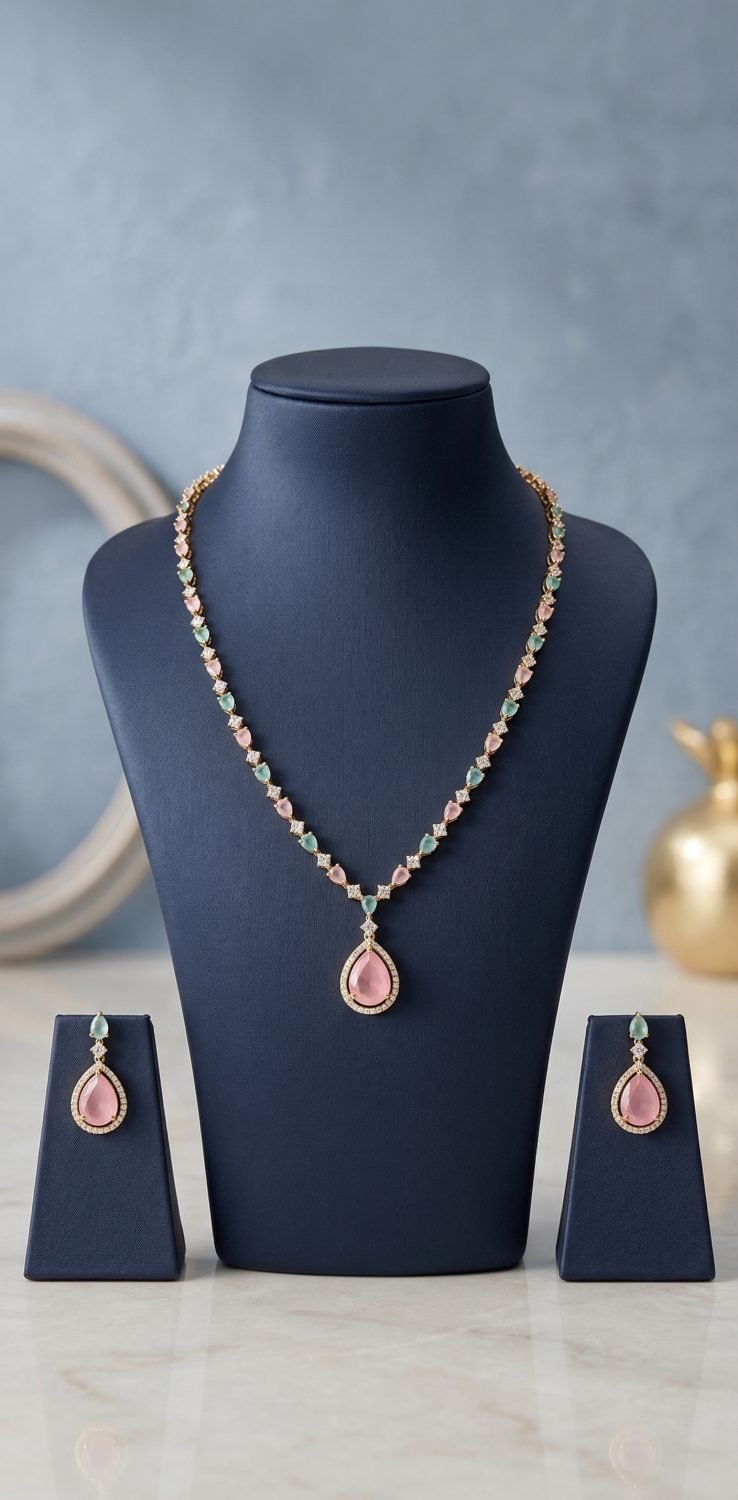 AD Grand Temple Set Necklace