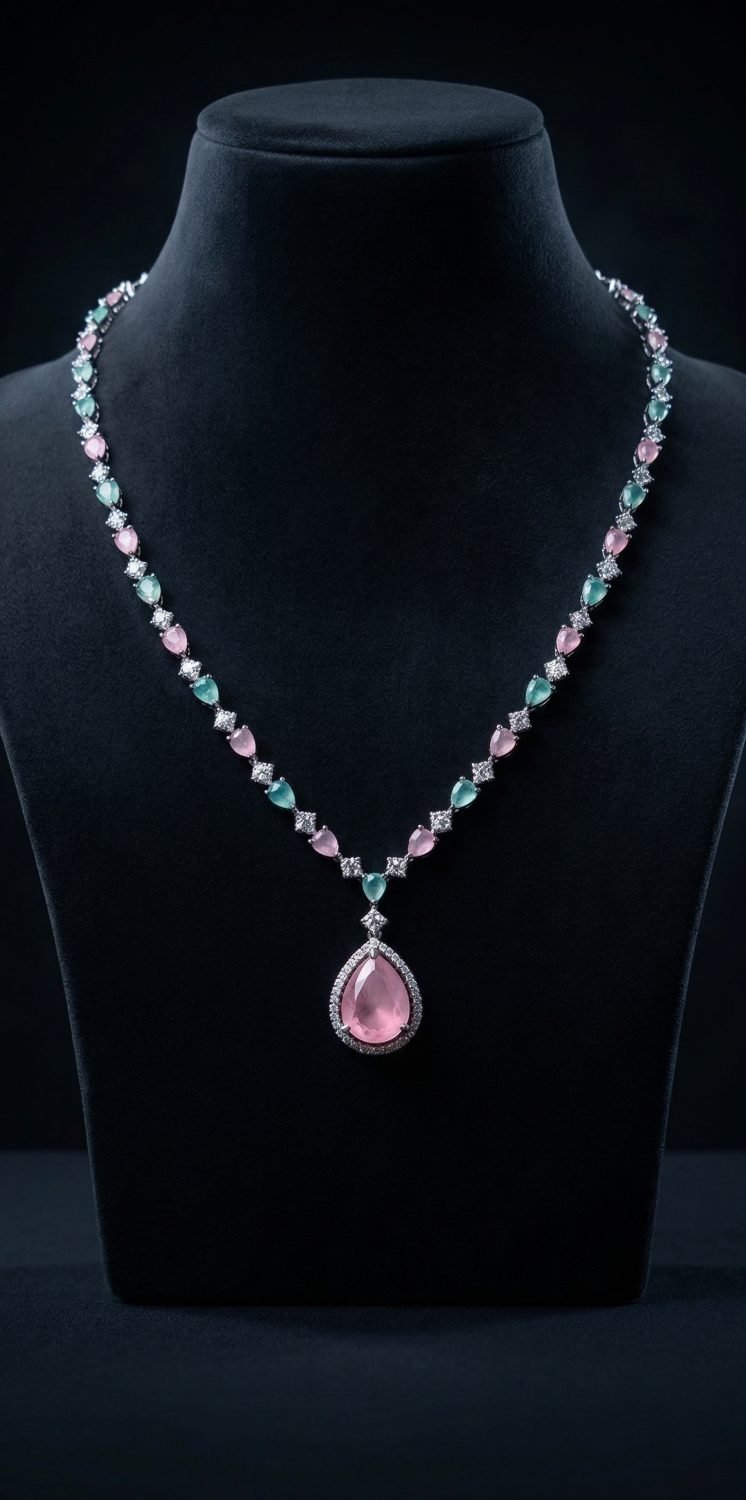 AD Grand Temple Set Necklace