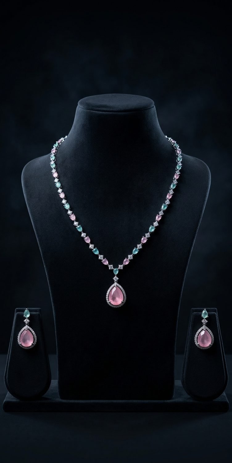 AD Grand Temple Set Necklace