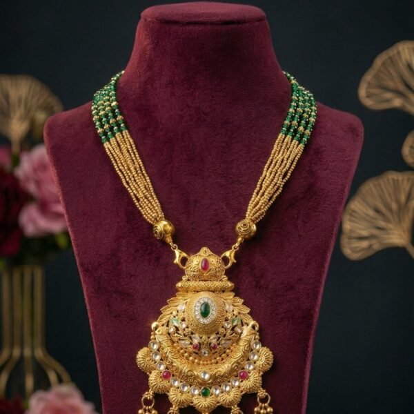 Antique Temple Coin Necklace