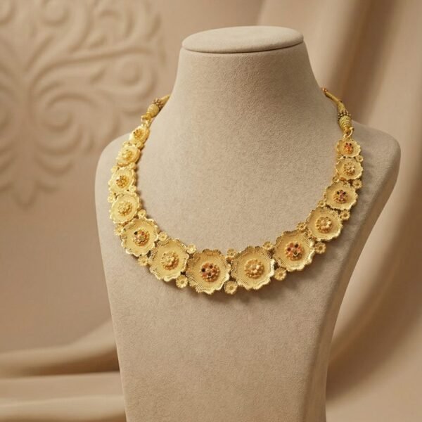 Antique Gold Filigree Choker