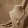 Gold Drop Necklace Set