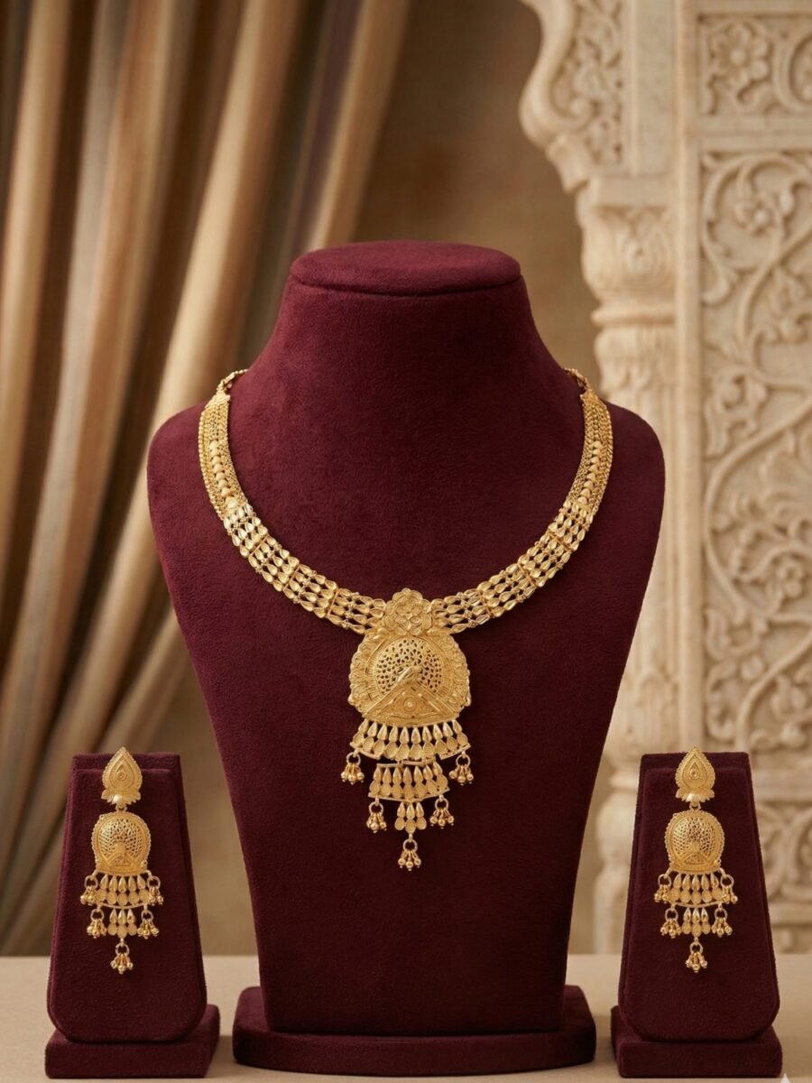 Antique Layered Statement Necklace
