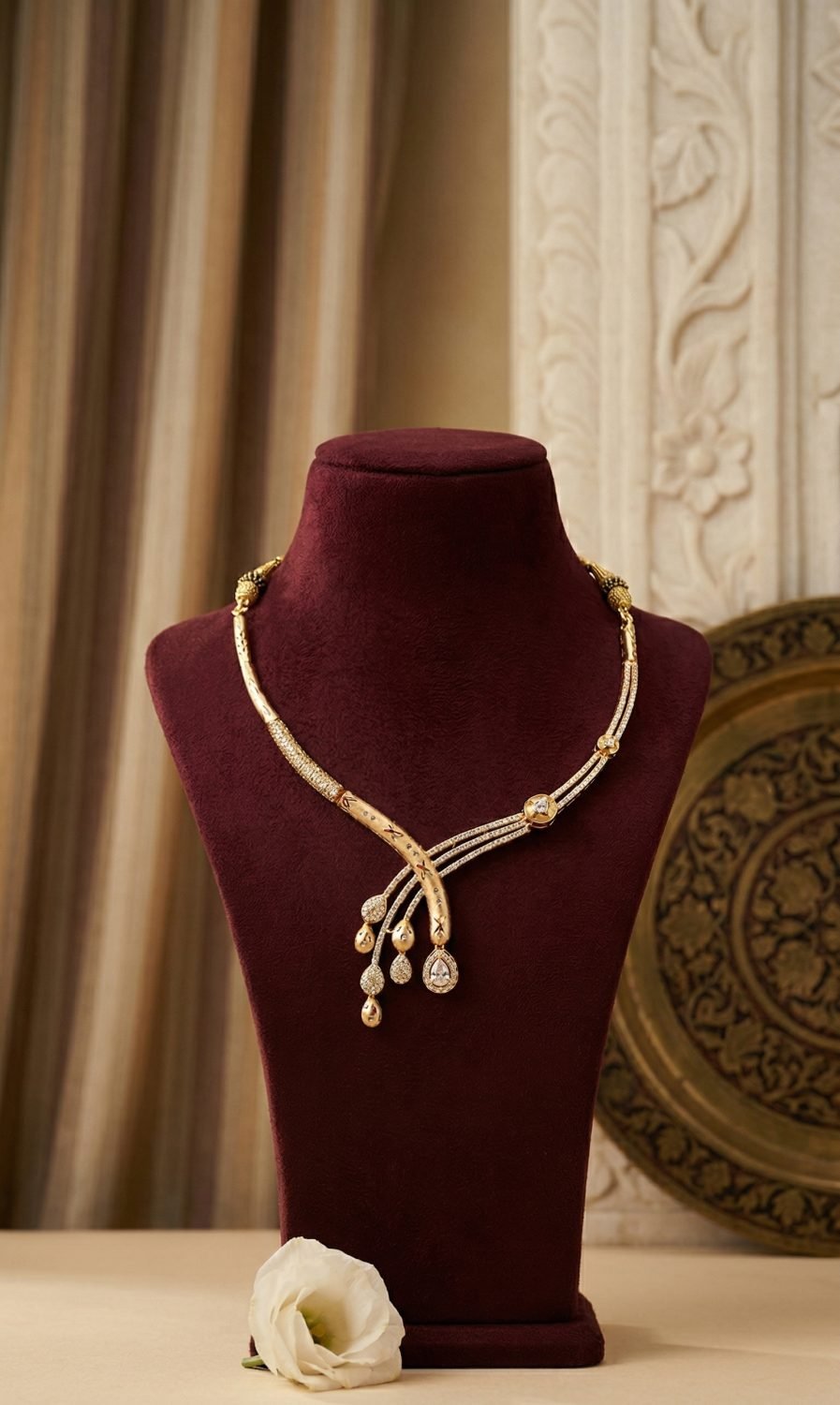 Antique Pendant Necklace Set