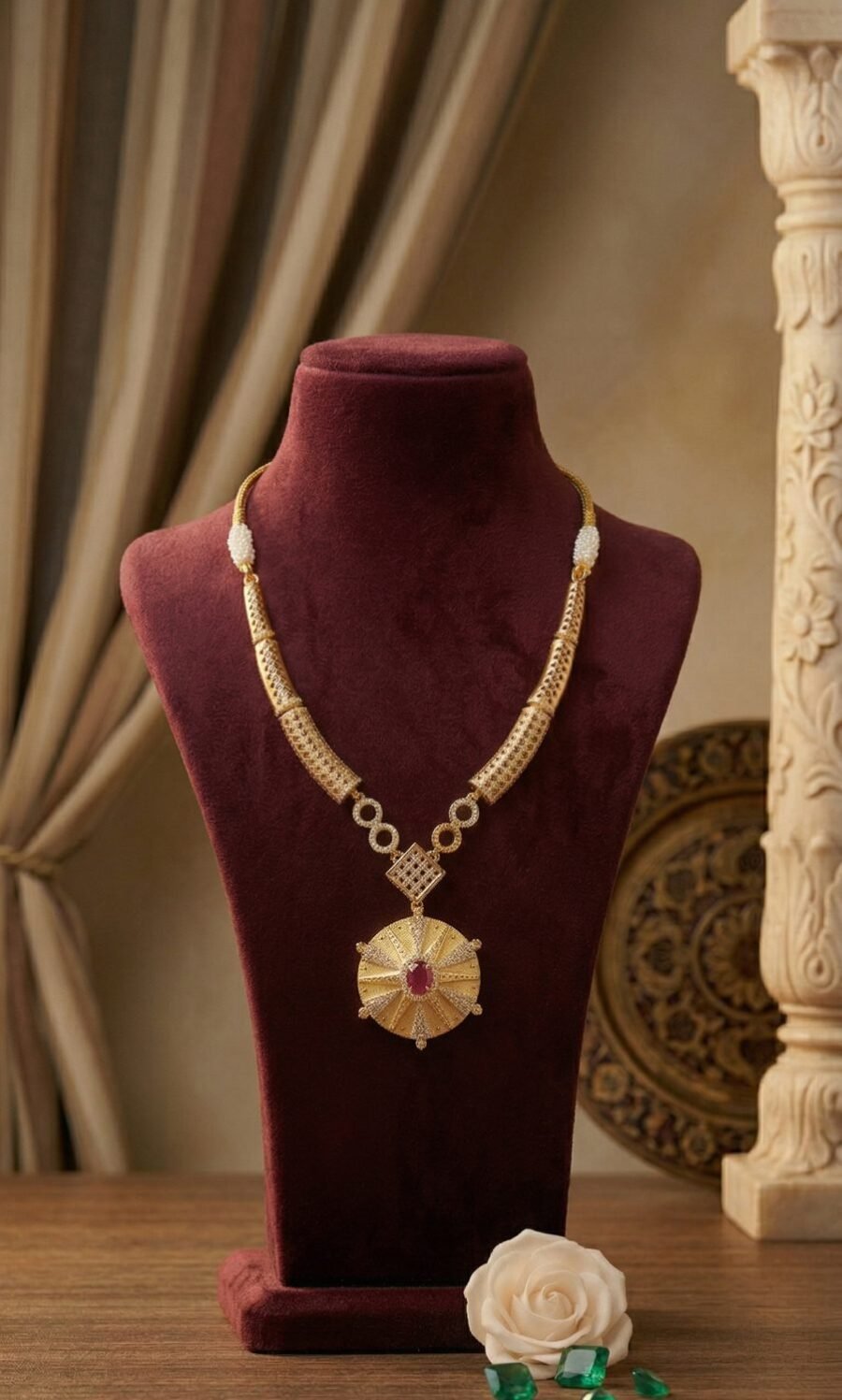 Antique Traditional Motif Necklace