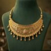 Antique Gold Drop Earring Set