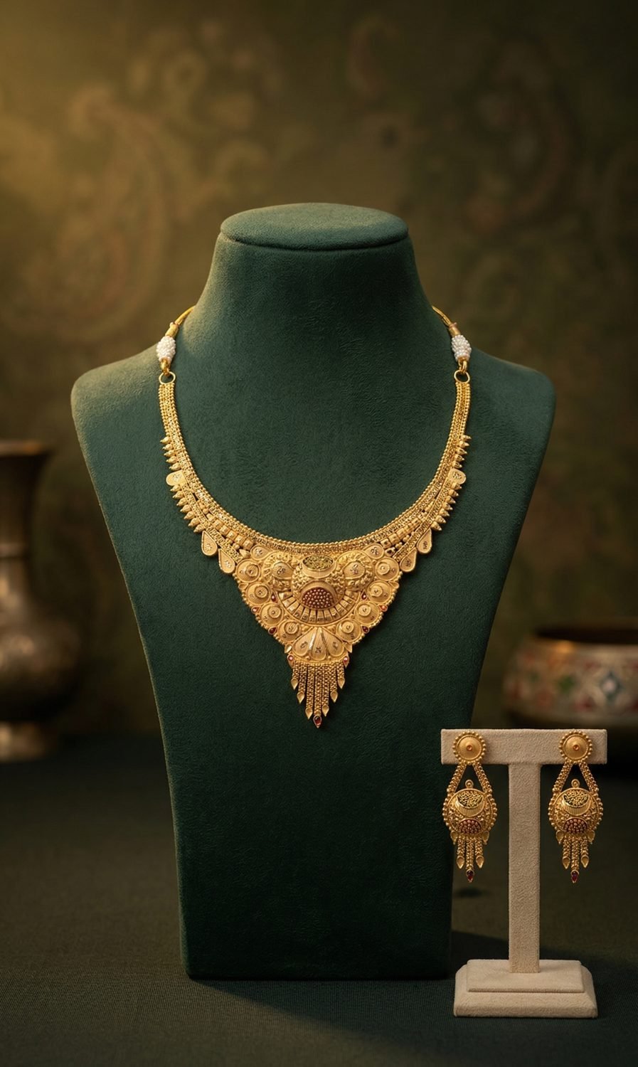 Antique Layered Temple Set