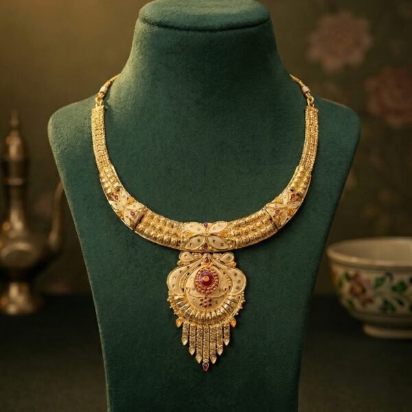 Antique Pendant Drop Necklace
