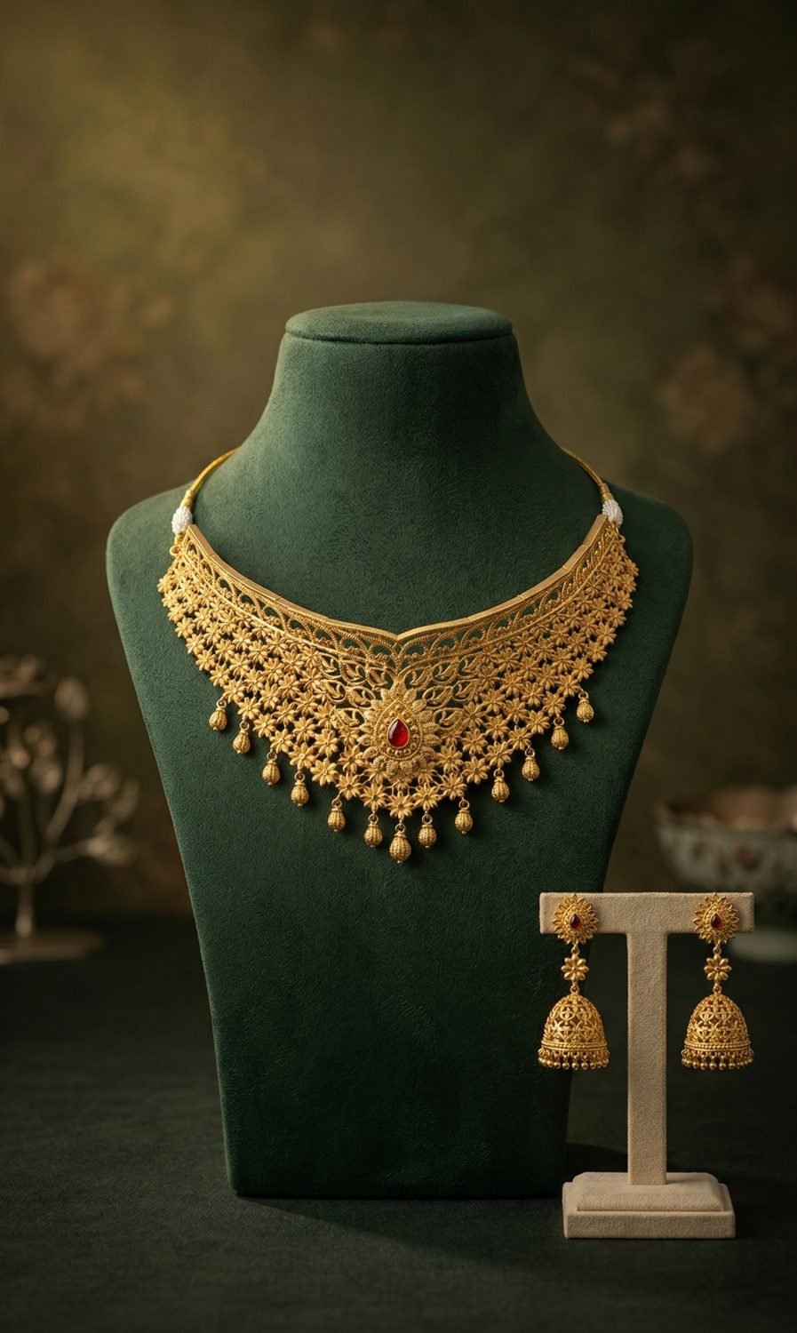 Antique Traditional Pendant Necklace