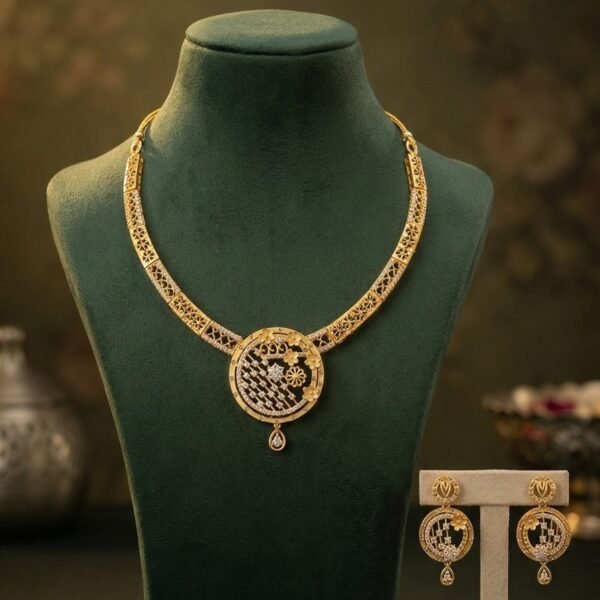 Antique Ornate Pendant Necklace
