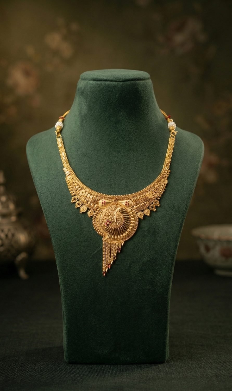Antique Layered Traditional Necklace