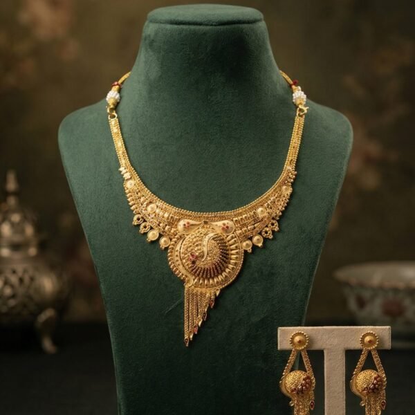Antique Layered Traditional Necklace