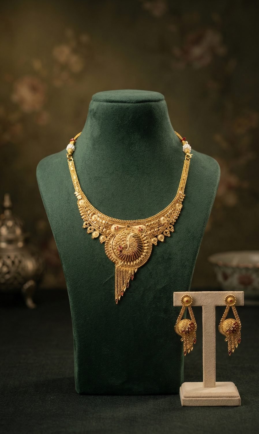 Antique Layered Traditional Necklace