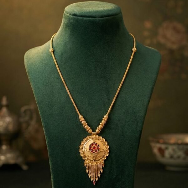 Antique Gold Traditional Necklace