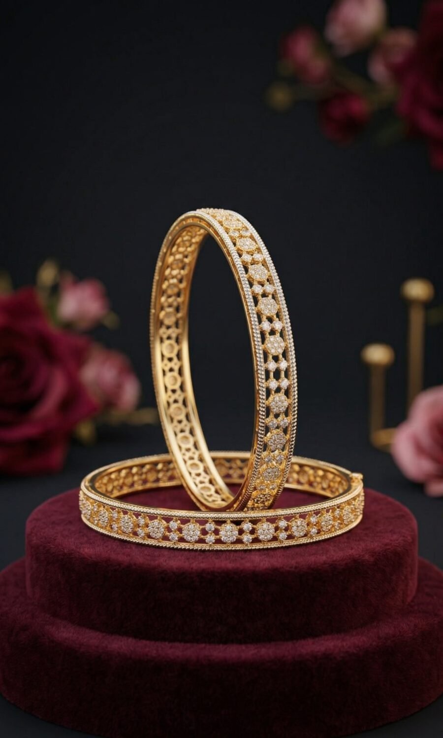 Chain Tassel Bangles