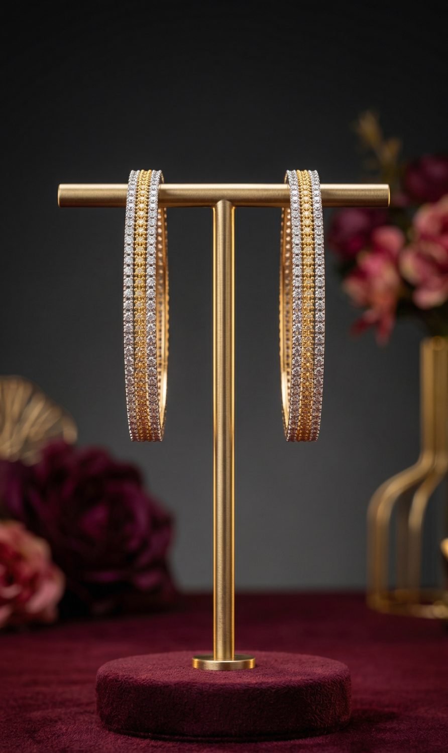 Blossom Bead Bangles