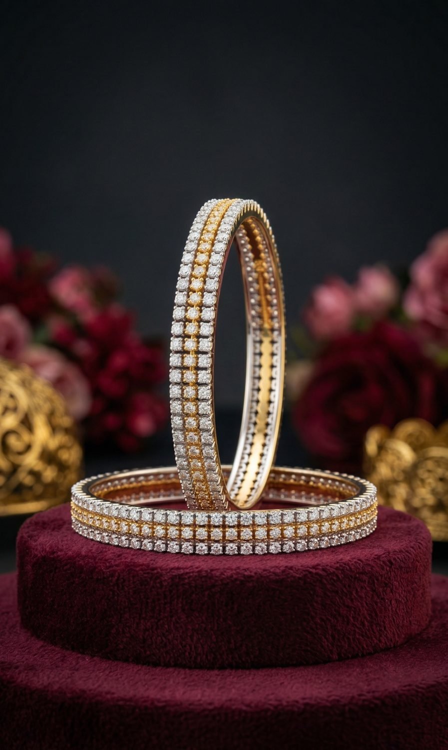Blossom Bead Bangles