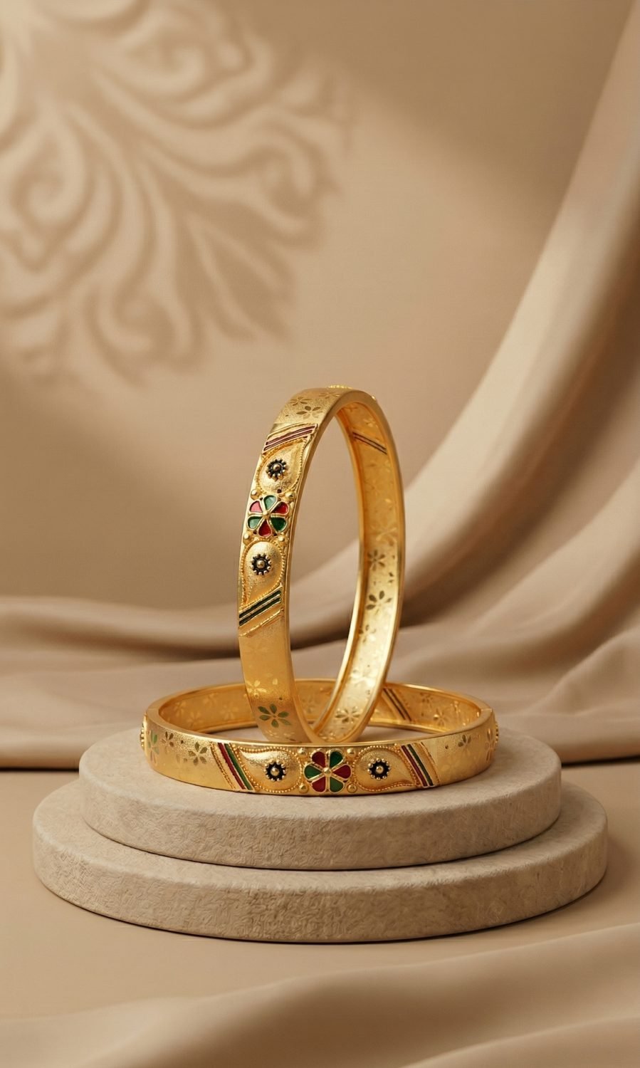 Classic Textured Bangles