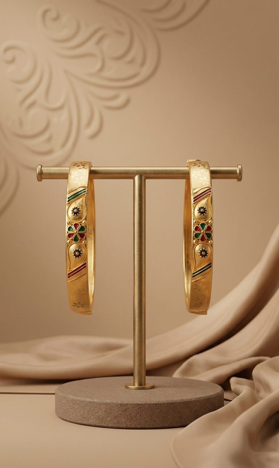Classic Textured Bangles