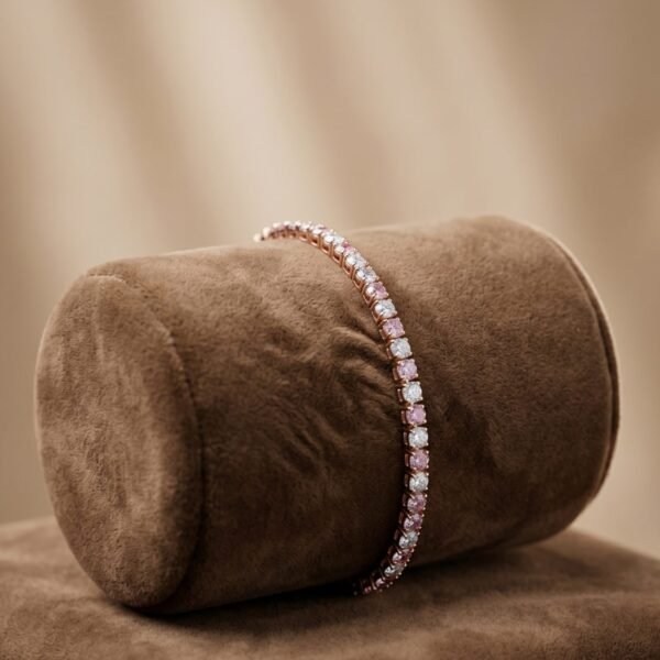 925 Silver Classic CZ Tennis Bracelet