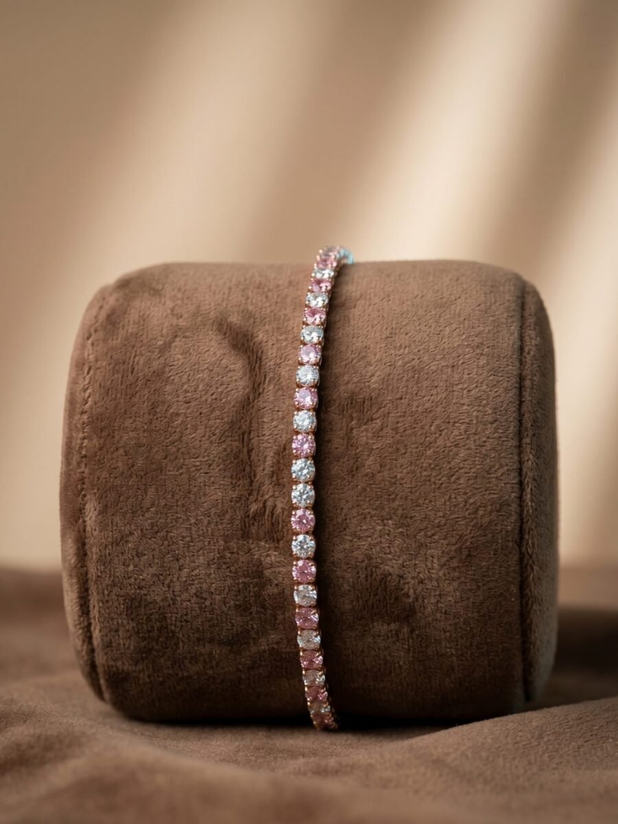 925 Silver Classic CZ Tennis Bracelet