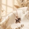 925 Silver CZ Star Pendant