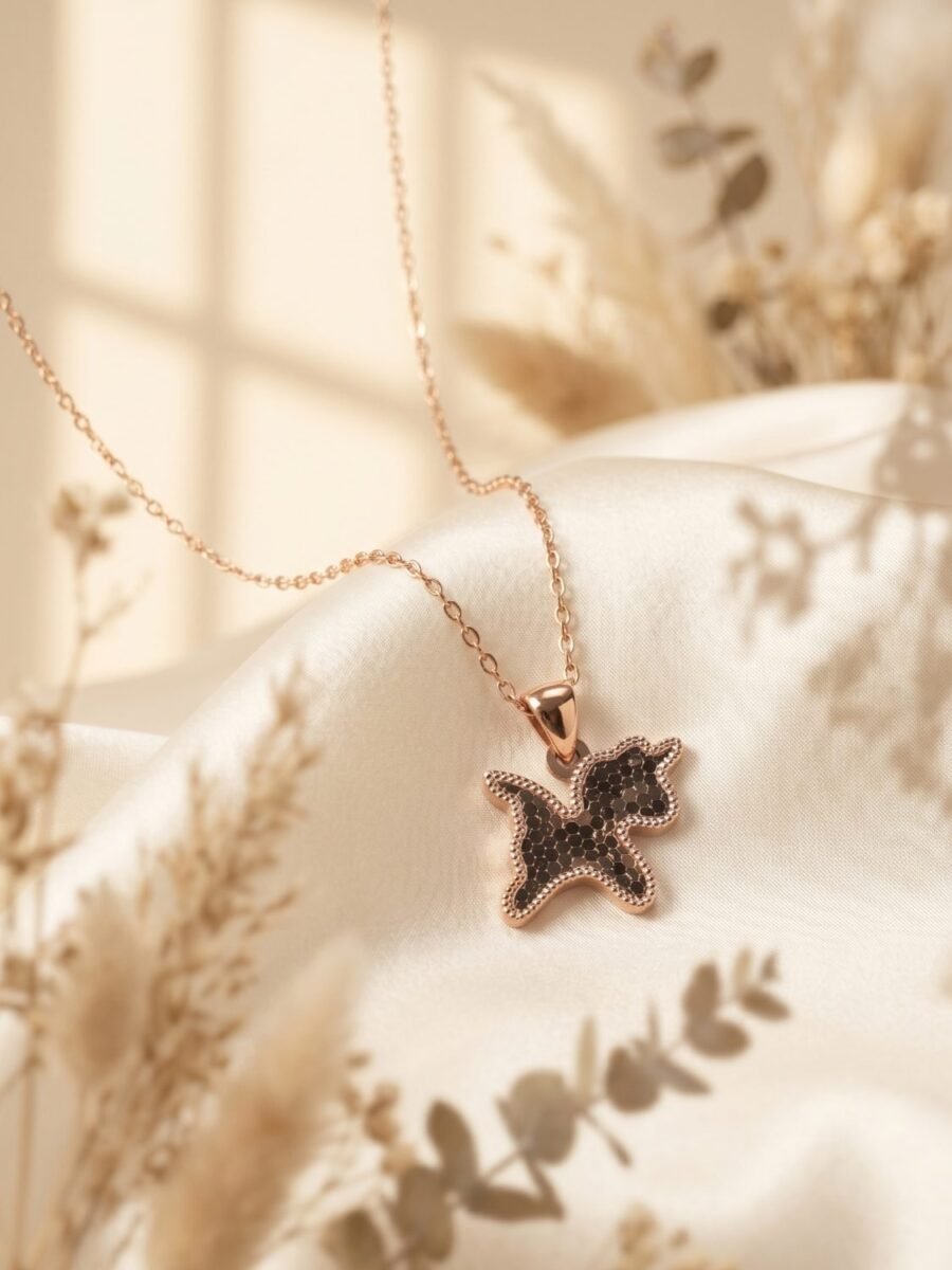 925 Silver CZ Star Pendant