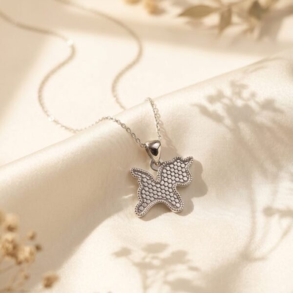 925 Silver CZ Infinity Drop Pendant