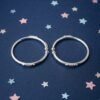 925 Silver CZ Beaded Baby Bangles