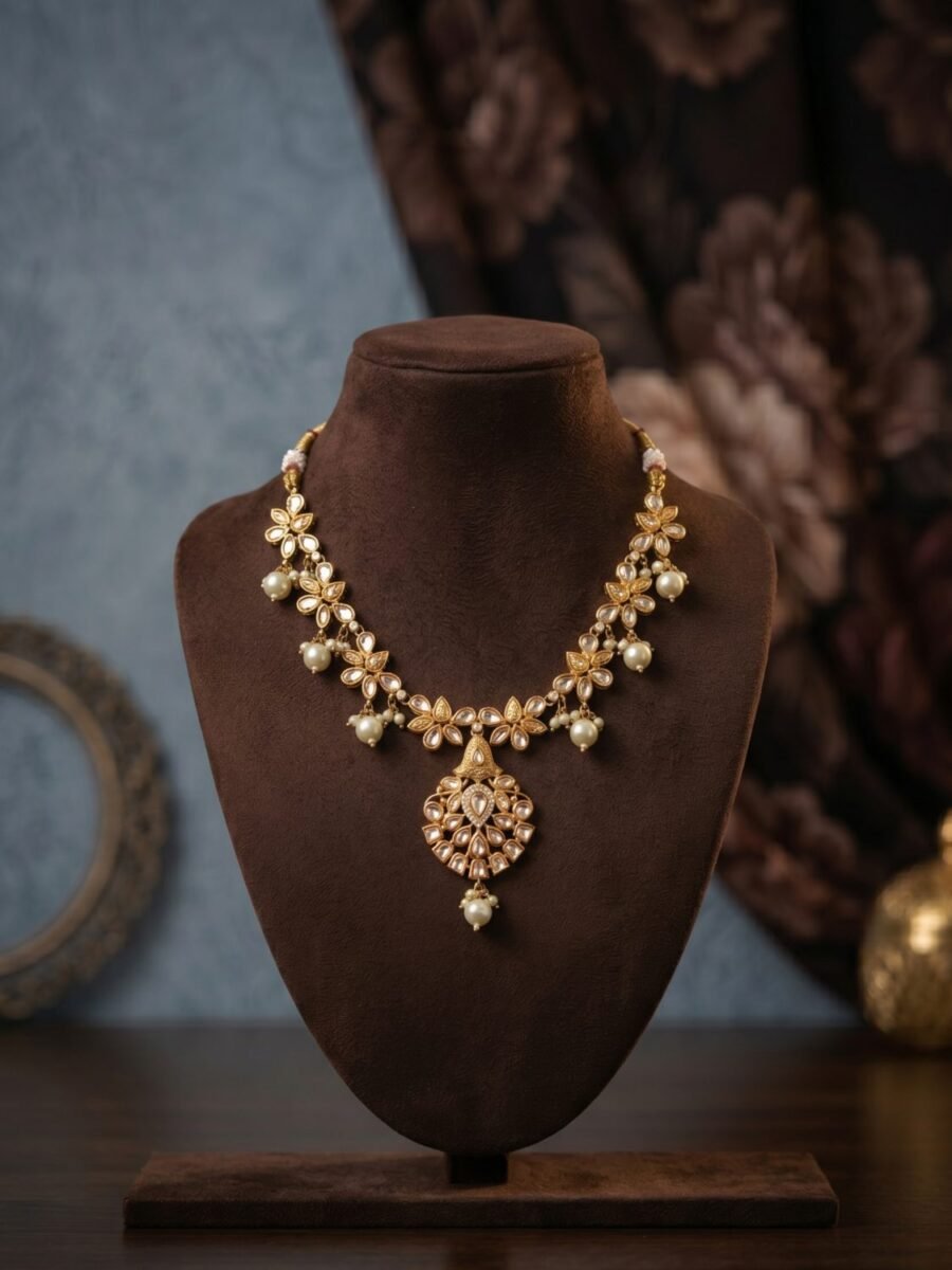 Antique Statement Pendant Set