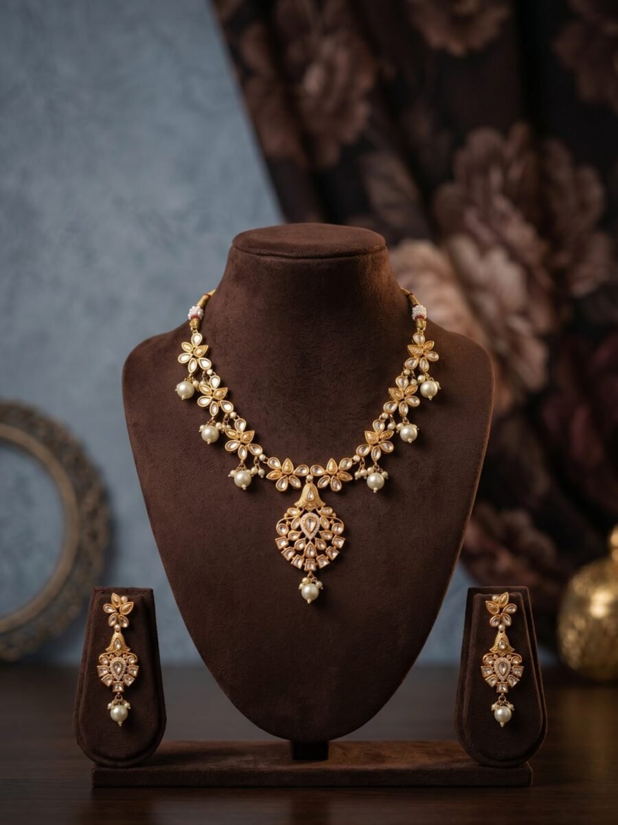 Antique Statement Pendant Set